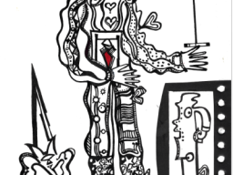 heleno and the musicien and his catt